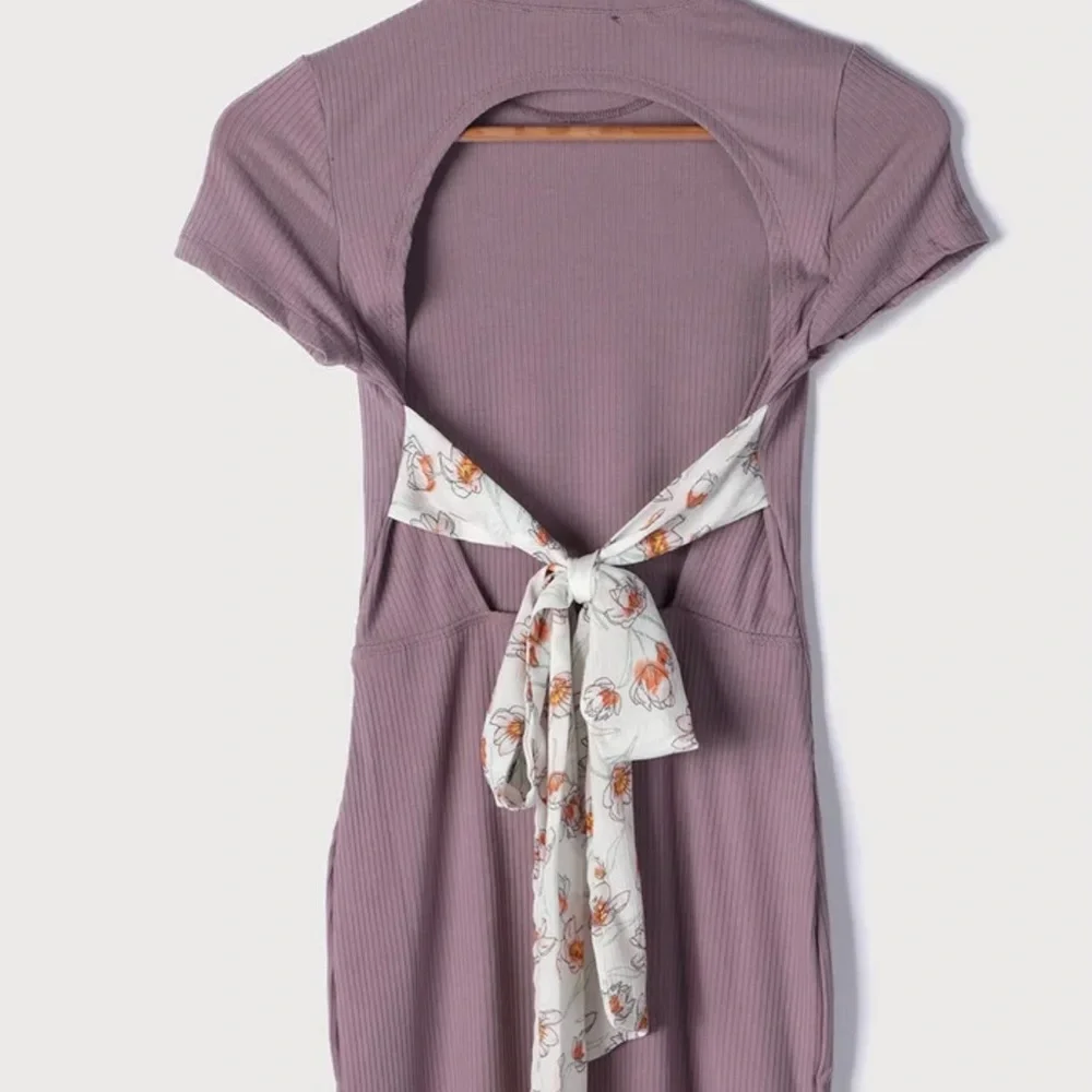 Lulus dust open back purple dress - Picture 3 of 3